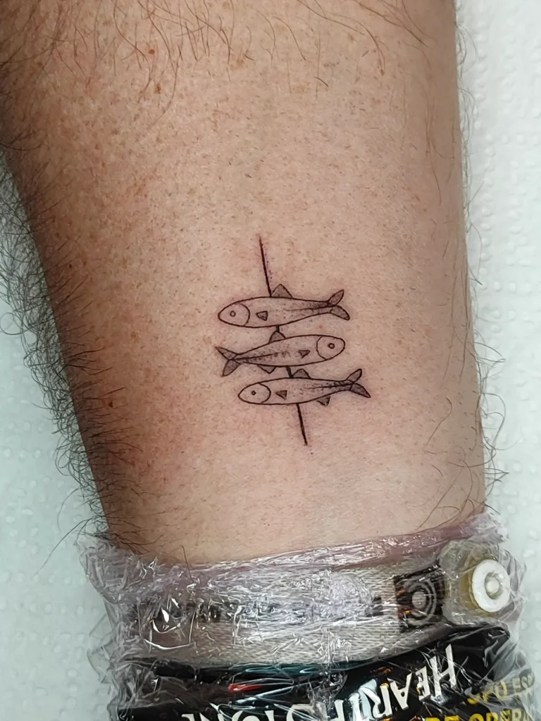 Tatuaje espeto típico malagueño